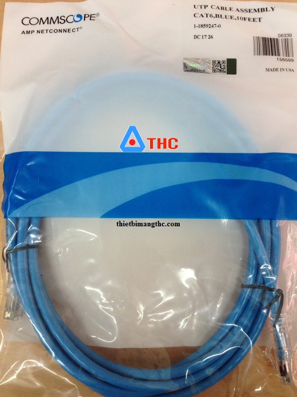 Dây nhảy Patch Cord Commscope 1,5M, 3M, 10m, 15m, 20m,